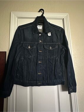 Old Navy Men's Dark Indigo Denim Jacket